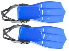 KIK KX5571 Dětské plavecké ploutve modré vel. M 22,5-24,5 cm