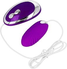 LOLO masážní vibrační vajíčko s ovladačem fialové