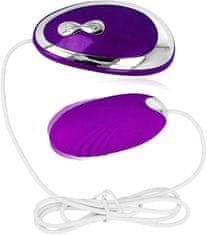 LOLO masážní vibrační vajíčko s ovladačem fialové