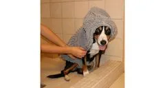 Merco Dry Small ručník pro psa šedá
