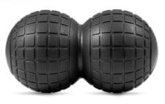 Hs Hop-Sport Dvojitý masážní míček EVA černá