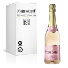 Night Orient Rosé Sparkling 0,75L - Nealkoholické růžové šumivé víno (prosecco) 0,0% alk.
