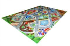 House of Kids Dětský kusový koberec město / letiště 3D