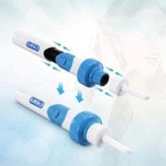 FRILLA® Elektrický čistič ušního mazu, Přístroj na čišění uší, Vakuový odstraňovač ušního mazu | EARSIO