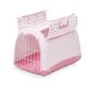 Přepravka pro kočky a psy plastová - Cabrio růžová - D 50 x Š 32 x V 34,5 cm