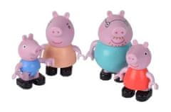 Peppa Pig prasátko Peppa - rodinné balení 4 figurek. 