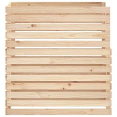 shumee Kompostér 100 x 100 x 102 cm masivní borové dřevo