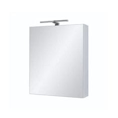 BPS-koupelny Zrcadlová skříňka Ticino 50 ZS LED CR s osvětlením Anna LED 30 chrom