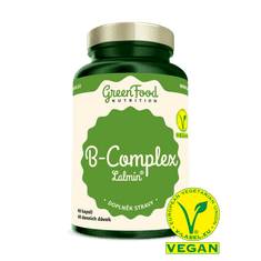 GreenFood Nutrition B-KOMPLEX Lalmin 60 kapslí