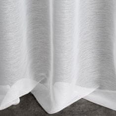 DESIGN 91 Hotová záclona s řasící páskou - Rebecca bílá vintage, š. 3,5 mx d. 2,5 m