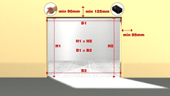 DoorHan Sekční garážová vrata DIY antracit RAL7016 2500x2150 mm