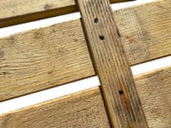 Dřevěný Outlet Dřevěná Terasové dlaždice 8 ks 50x50x4 cm borovicový