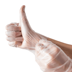 Espeon TPE rukavice nepudrované bílé, 200 ks - velikost M