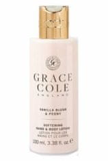 Grace Cole Hydratační mléko na ruce a tělo v cestovní verzi - Vanilla Blush & Peony, 100ml